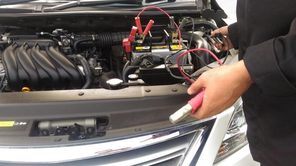 Battery jump start Battery jump start